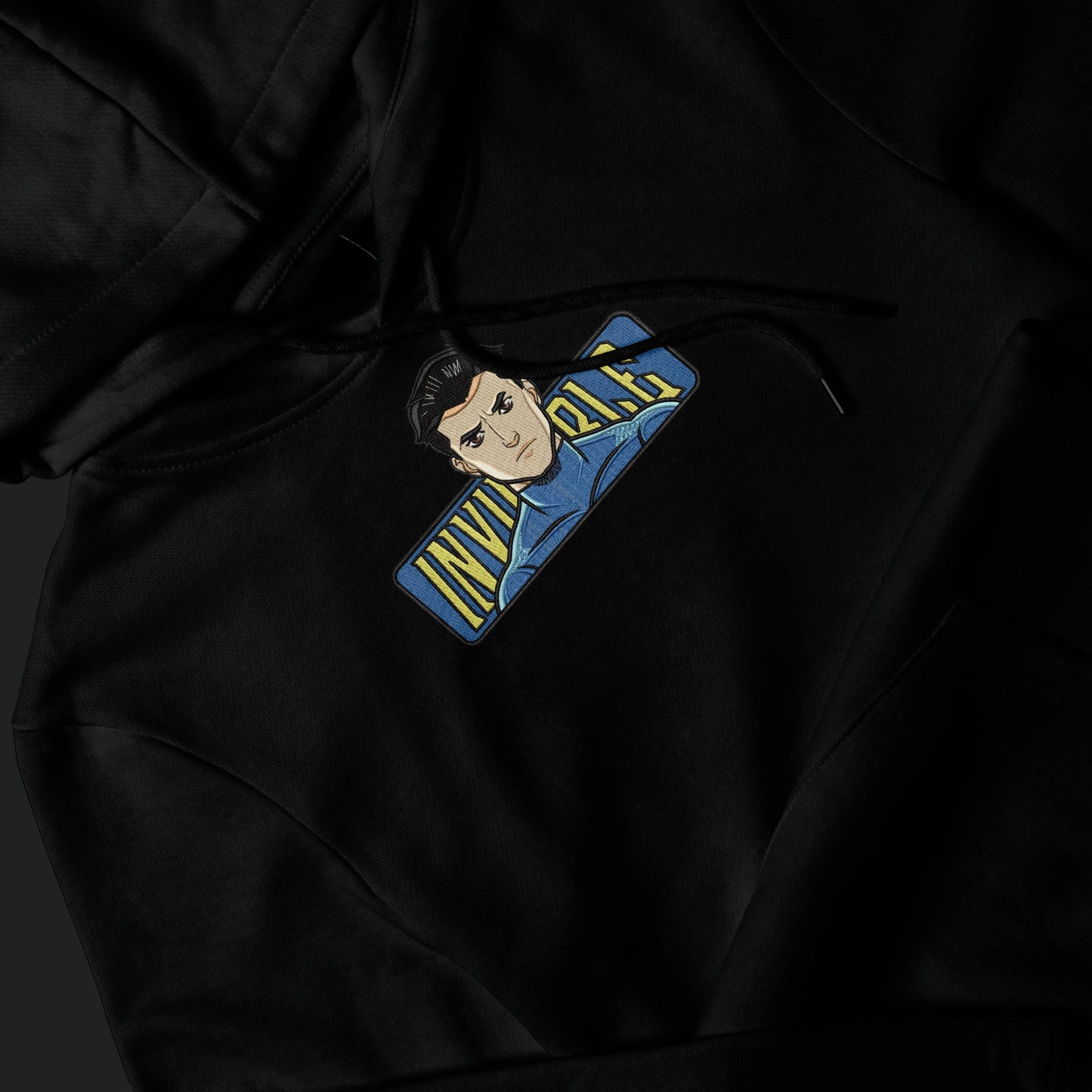 Limited Invincible Mark Embroidered Anime Hoodie Sweatshirt