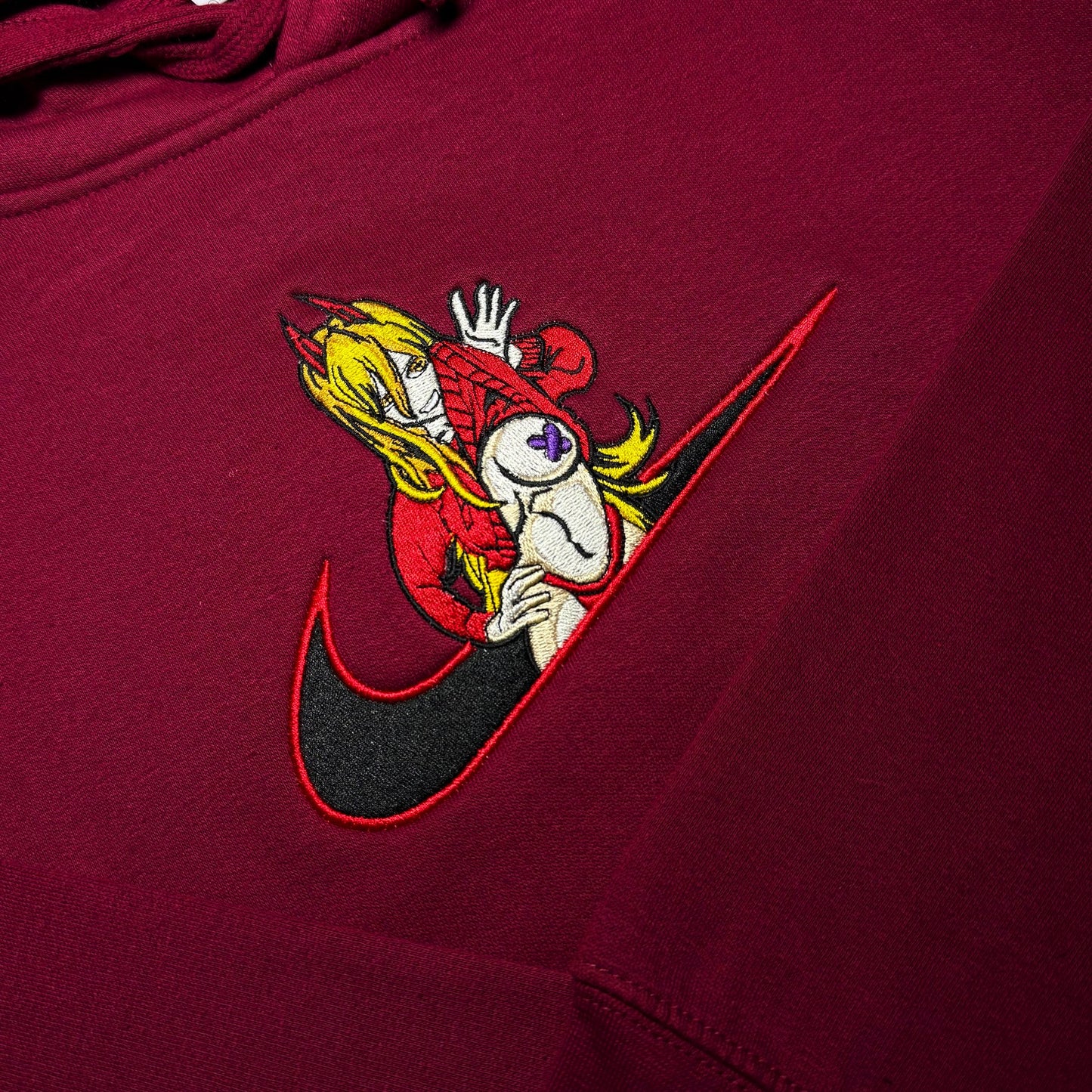 LIMITED Power Bunny Gyatt EMBROIDERED ANIME HOODIE