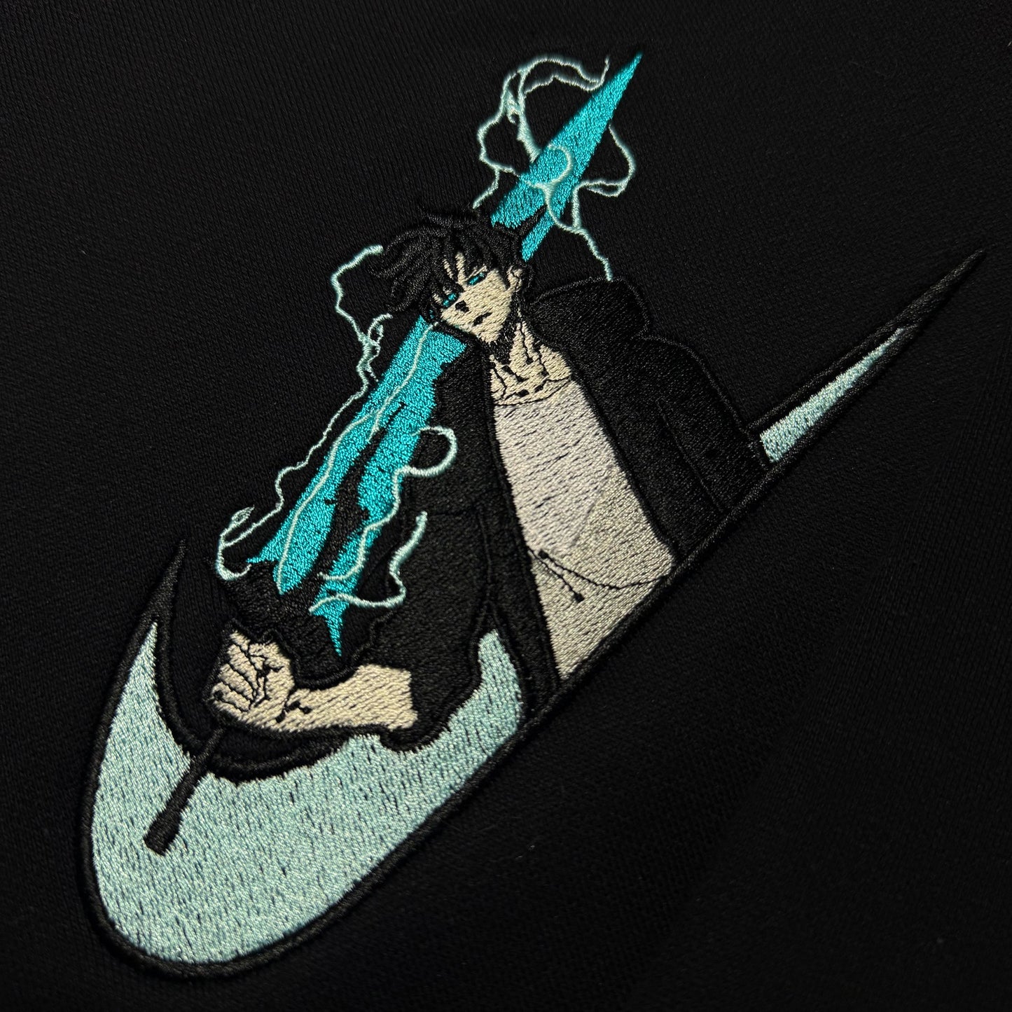 LIMITED Solo Leveling Sword of the Monarch EMBROIDERED ANIME HOODIE