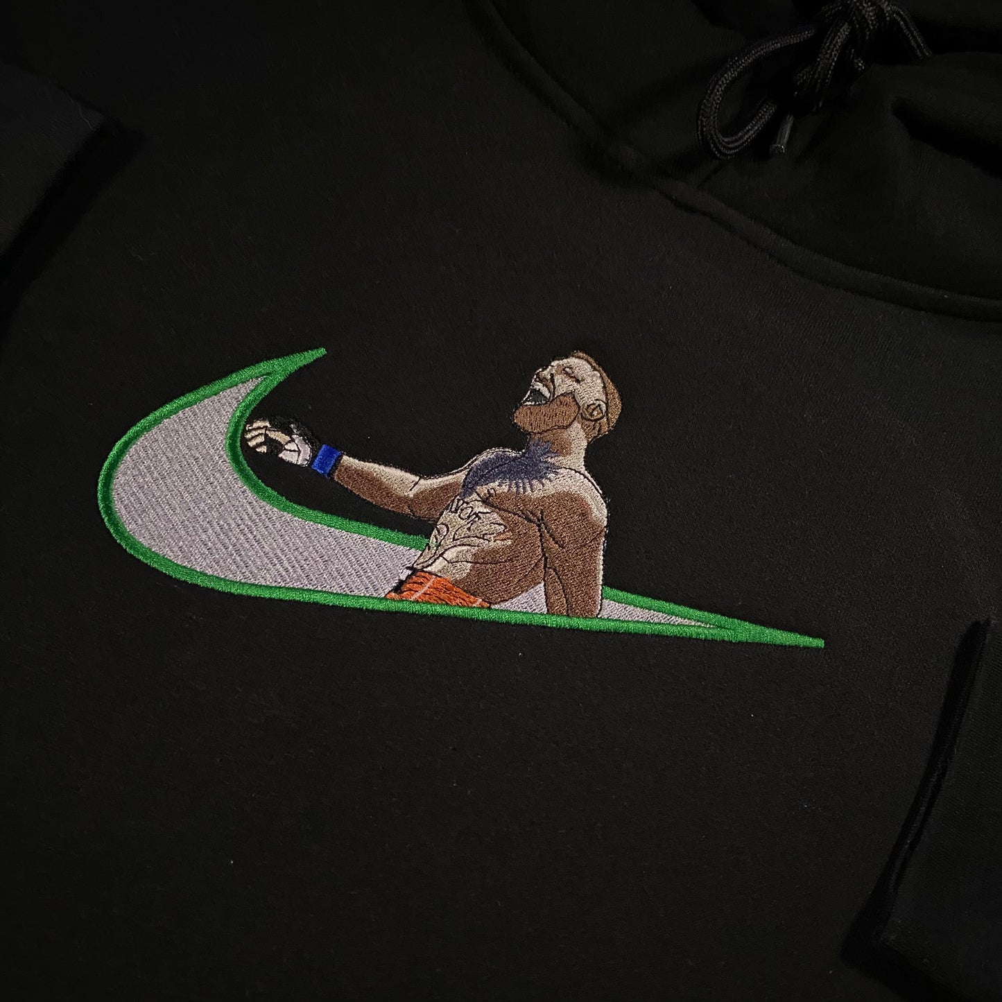 No Re-Stock: Custom Connor McGregor Embroidered Crewneck OR Hoodie Sweatshirt