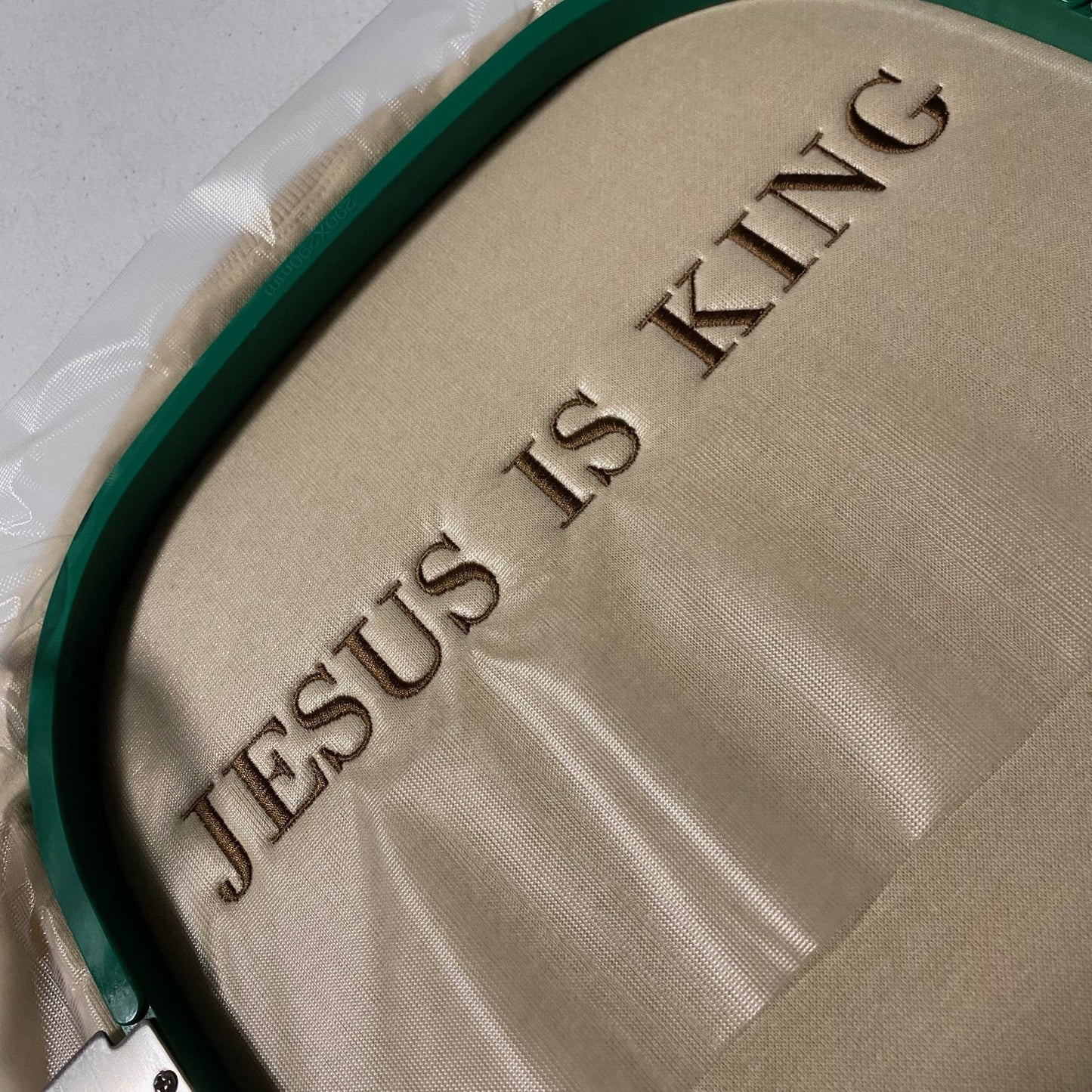 Custom Jesus is King Embroidered Crewneck OR Hoodie Sweatshirt