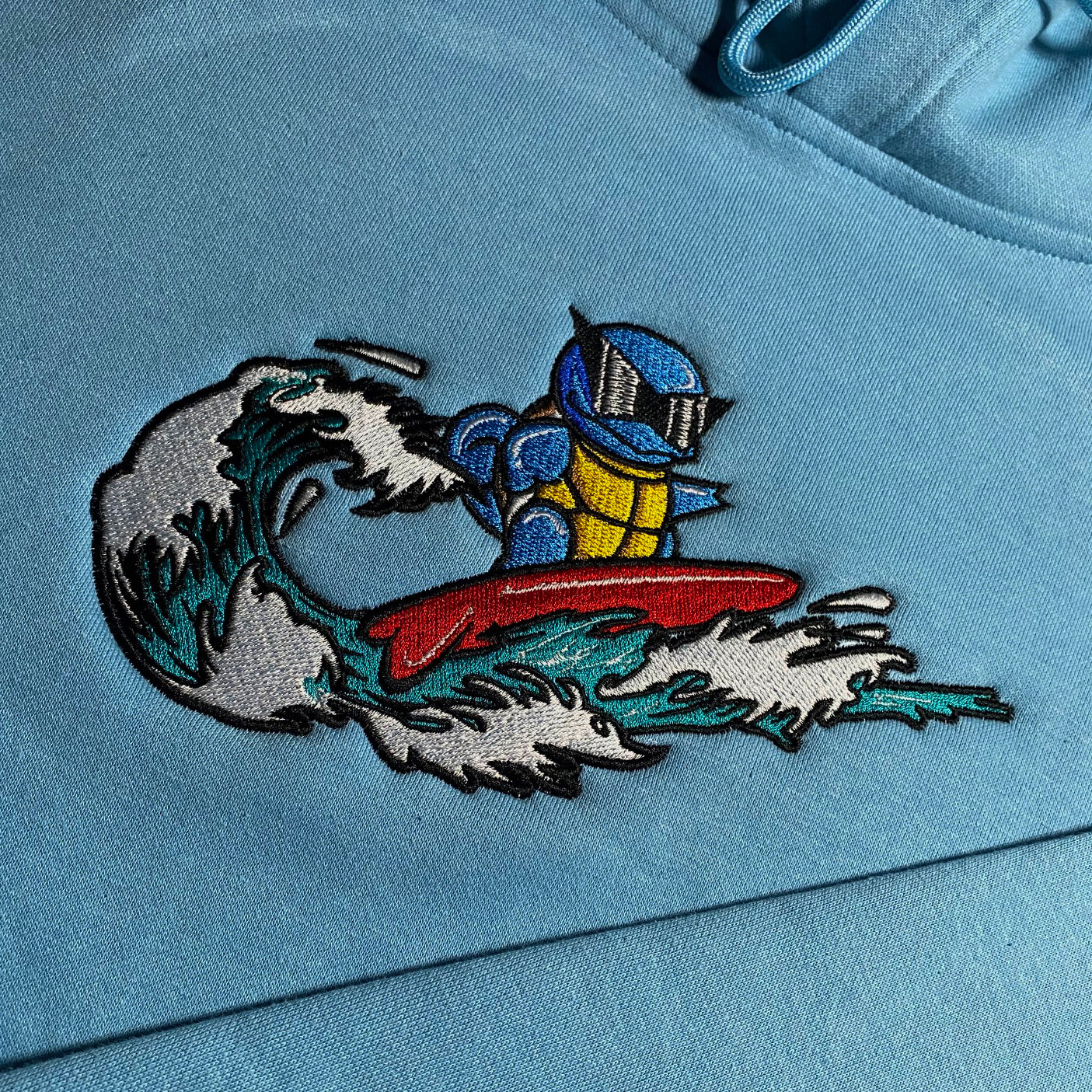 LIMITED Surf Bro Squirtle X EMBROIDERED HOODIE