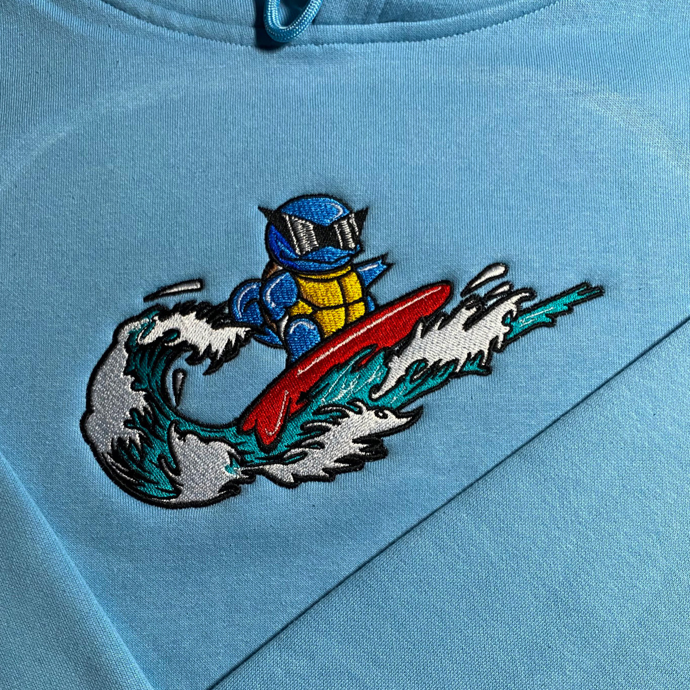 LIMITED Surf Bro Squirtle X EMBROIDERED HOODIE