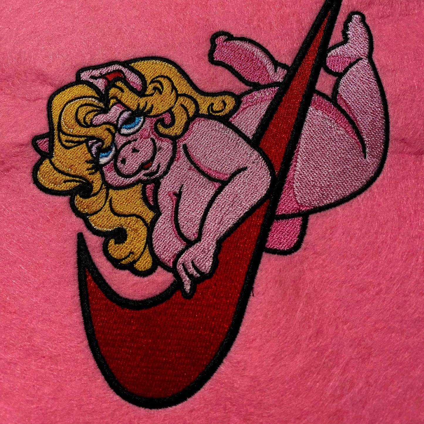 LIMITED Miss Piggy Gyat EMBROIDERED GYM HOODIE