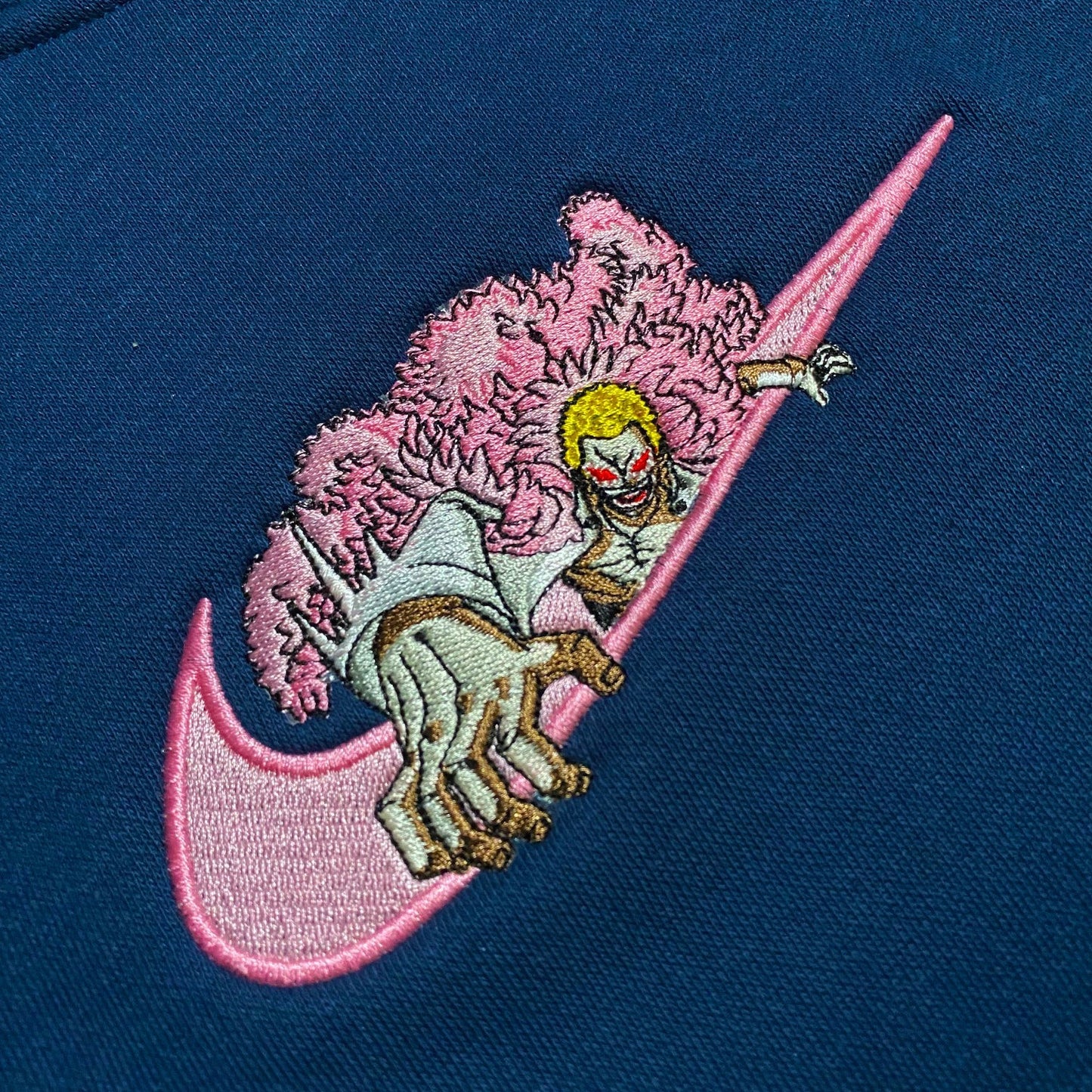 LIMITED One Piece Do Flamingo EMBROIDERED HOODIE