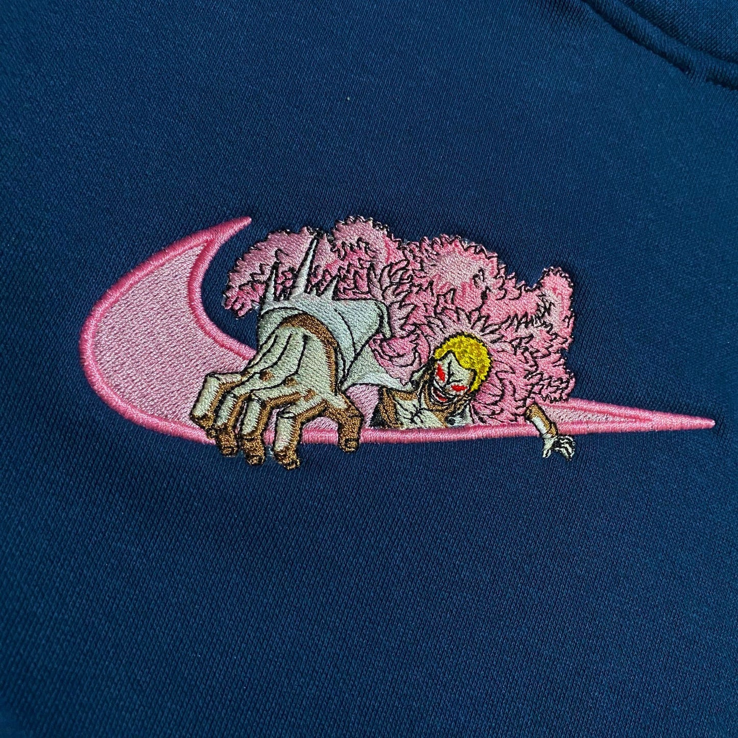 LIMITED One Piece Do Flamingo EMBROIDERED HOODIE