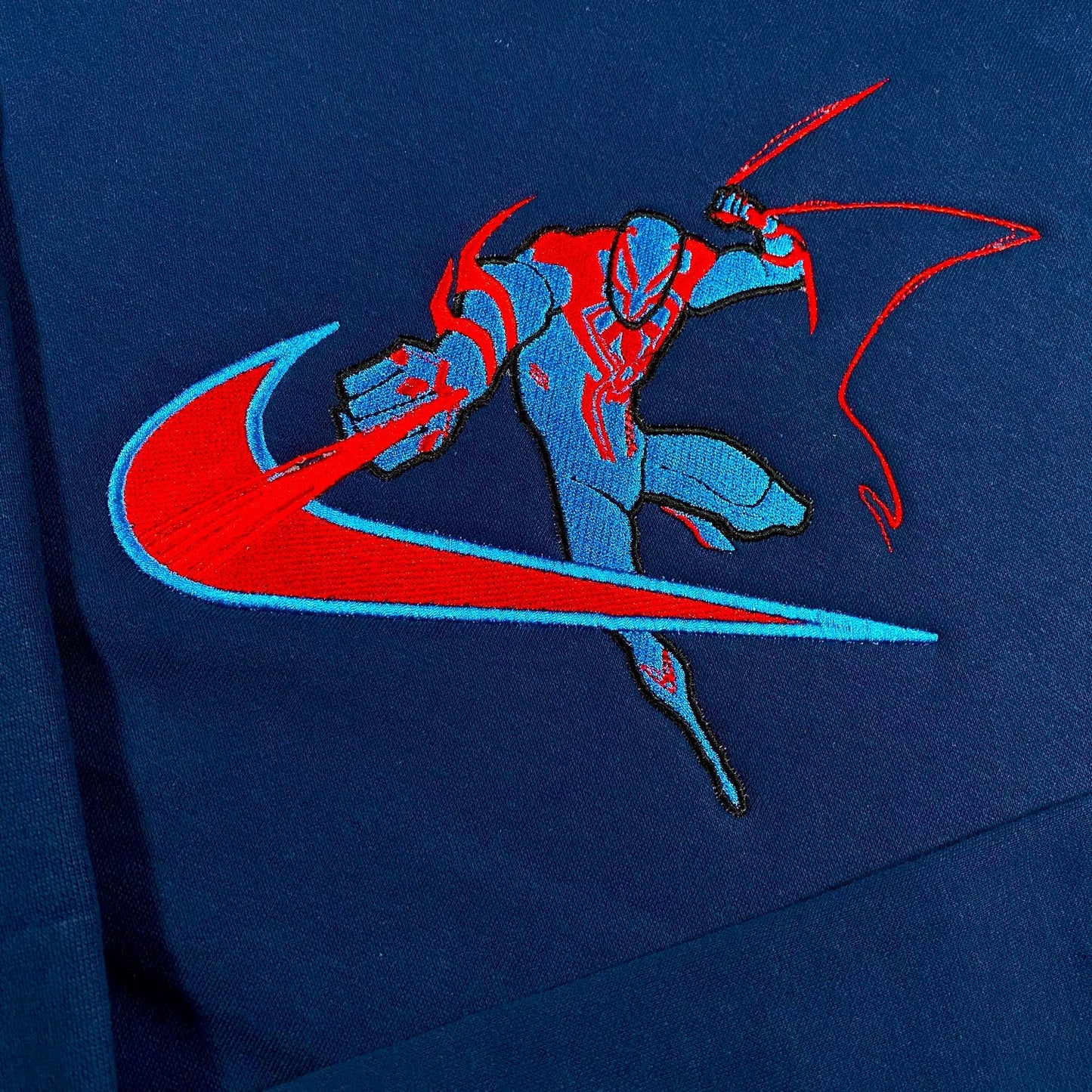 LIMITED Spiderman 2099 X Miguel O'Hara Embroidered Sweatshirt/Crewneck