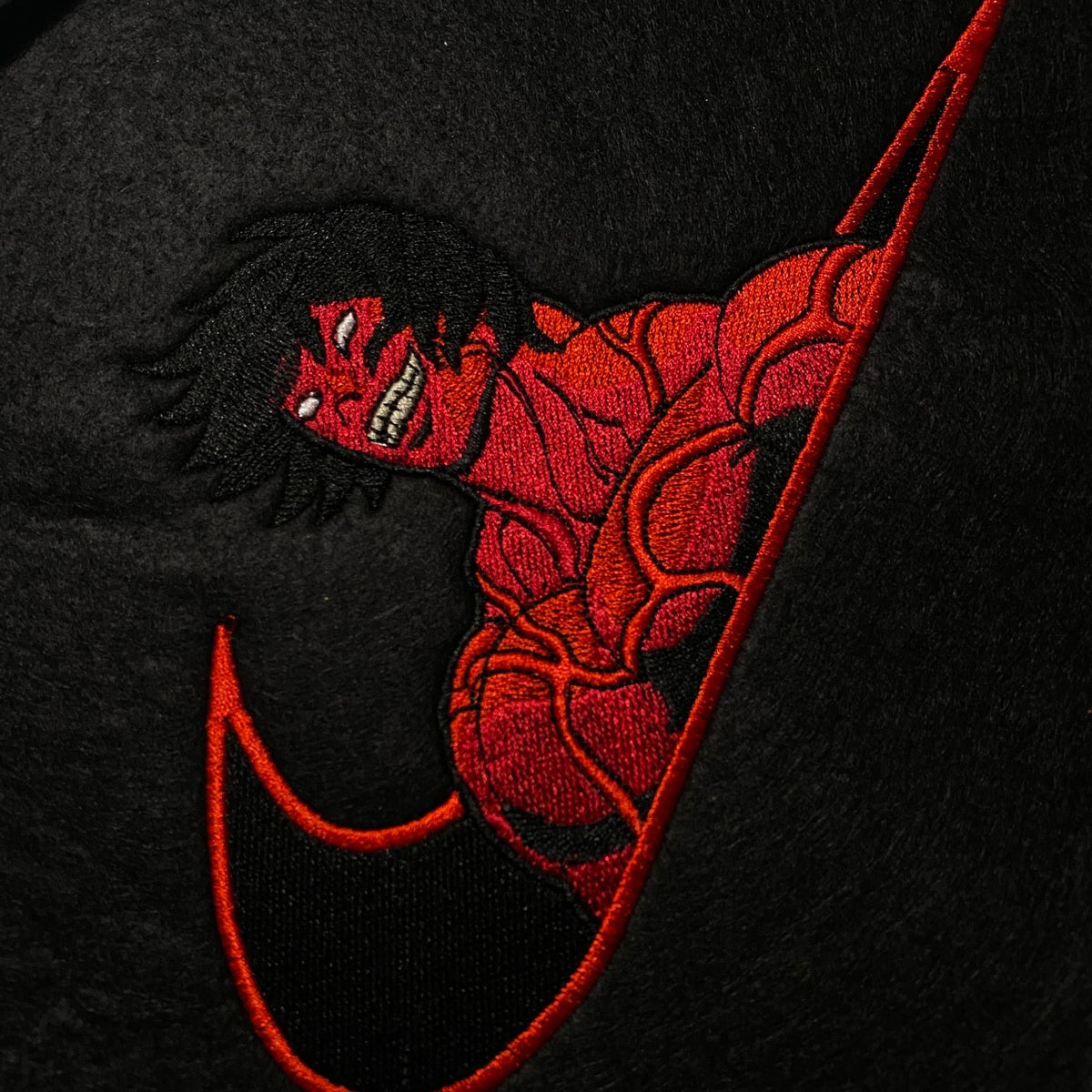 No Re-Stock: Custom Kengan Ashura Ohma Tokita Embroidered Crewneck OR Hoodie Sweatshirt
