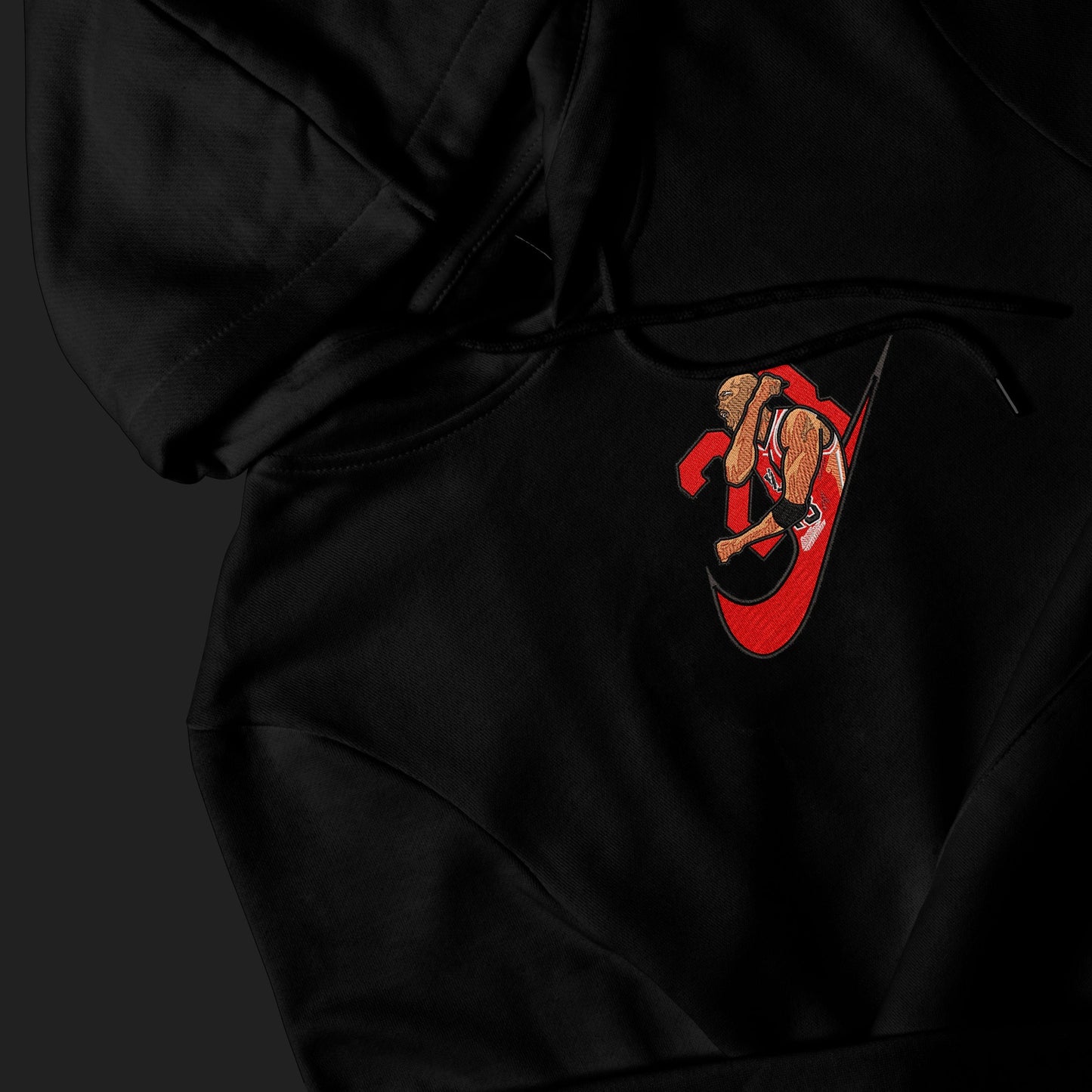 LIMITED Jumpman 23 EMBROIDERED ANIME HOODIE