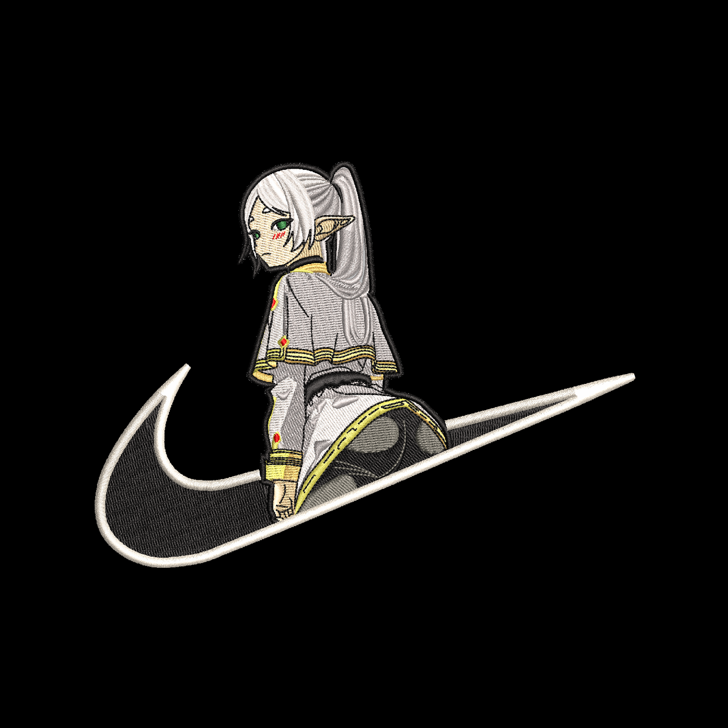 LIMITED Frieren Gyatt EMBROIDERED T-Shirt