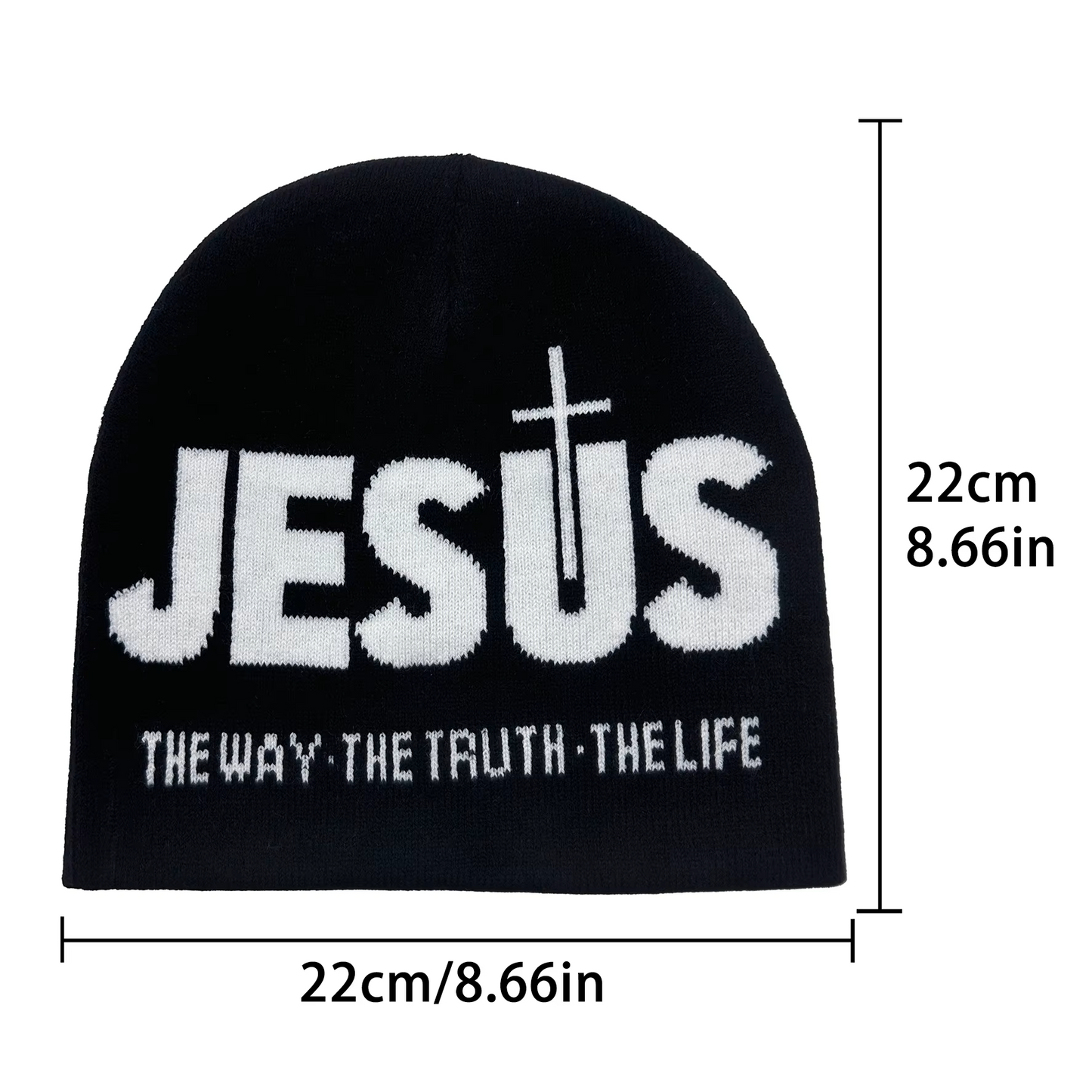 LIMITED Jesus is King Embroidered Beanie