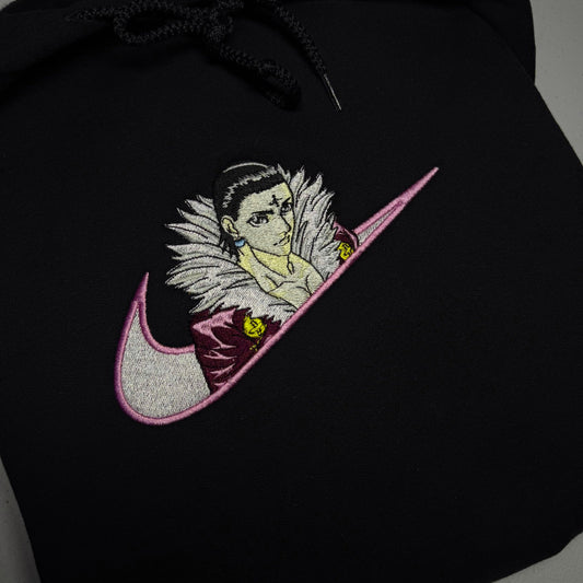 No Re-Stock: Custom Hunter X Hunter Chrollo Lucilfer Embroidered Crewneck OR Hoodie Sweatshirt