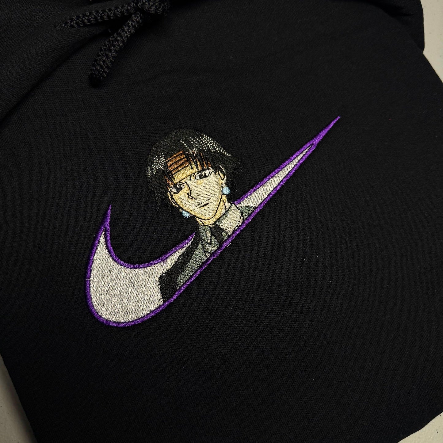 No Re-Stock: Custom Hunter X Hunter Chrollo Lucilfer Embroidered Crewneck OR Hoodie Sweatshirt