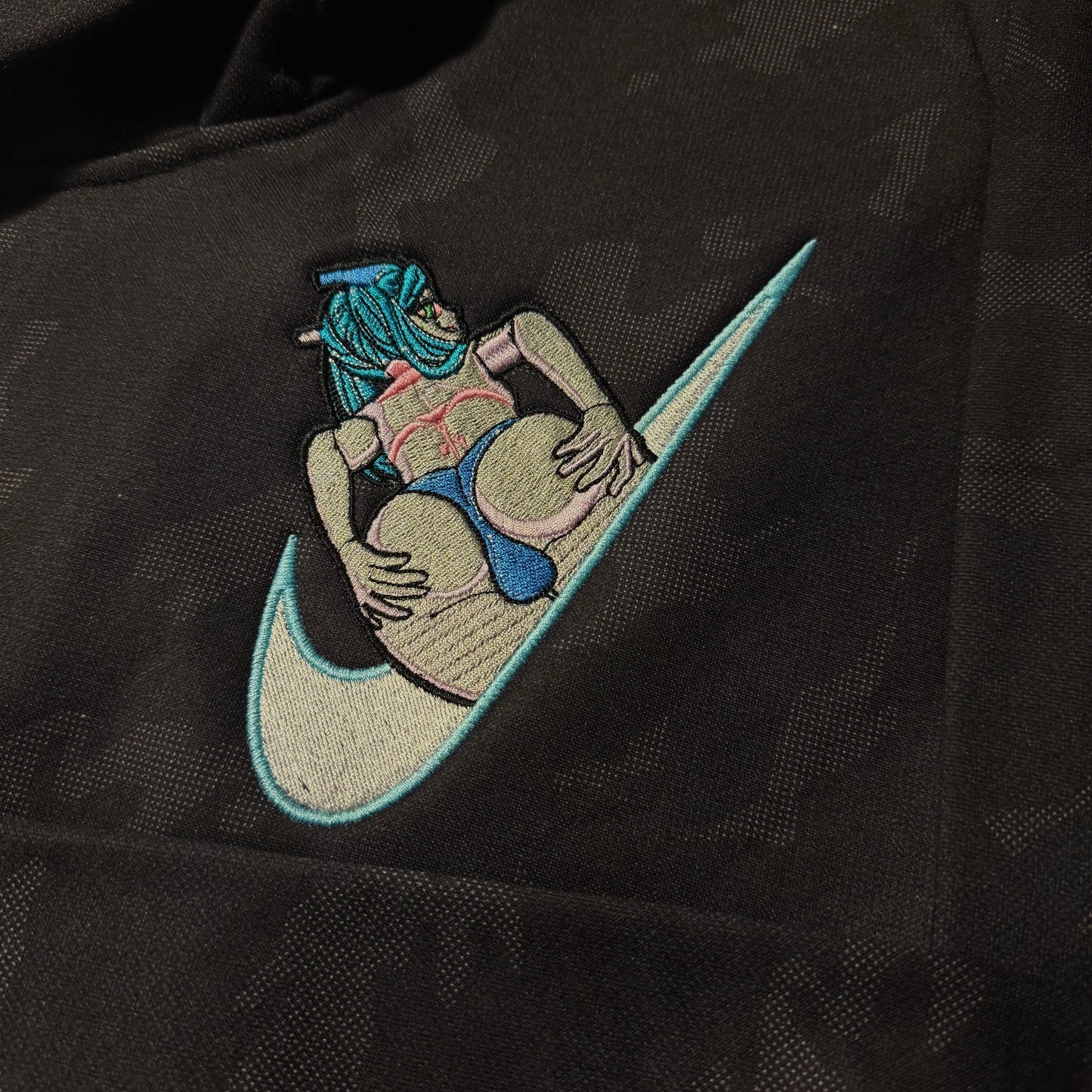 LIMITED Rebecca CyberPunk Gyat EMBROIDERED ANIME HOODIE