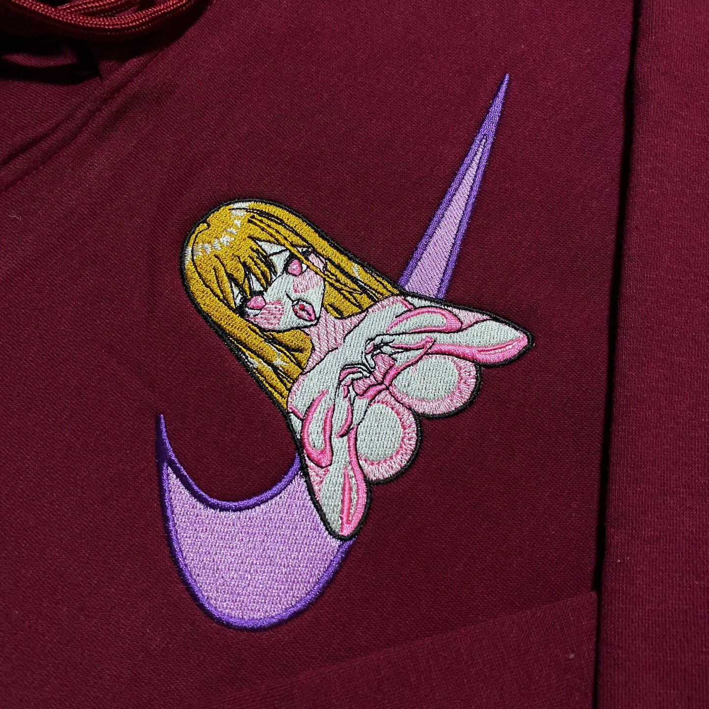 LIMITED Marin Kitagawa Gyat EMBROIDERED GYM HOODIE