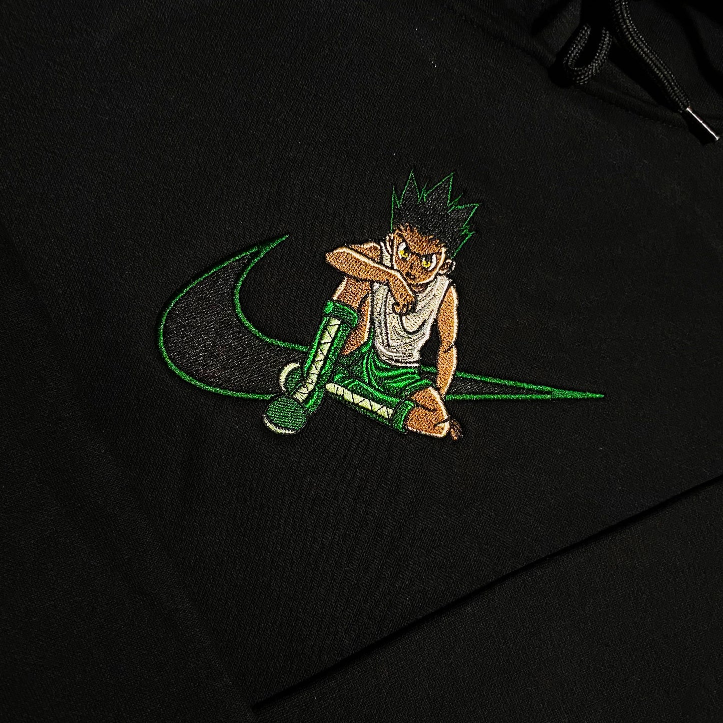 LIMITED Hunter X Hunter Gon Freeccs EMBROIDERED HOODIE