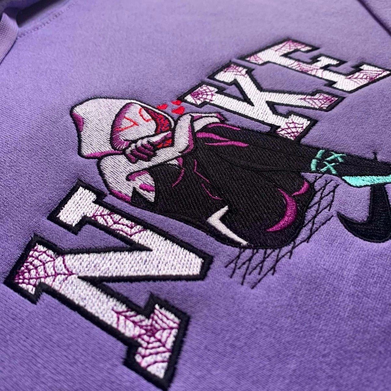 LIMITED Spider-Gwen EMBROIDERED GYM HOODIE
