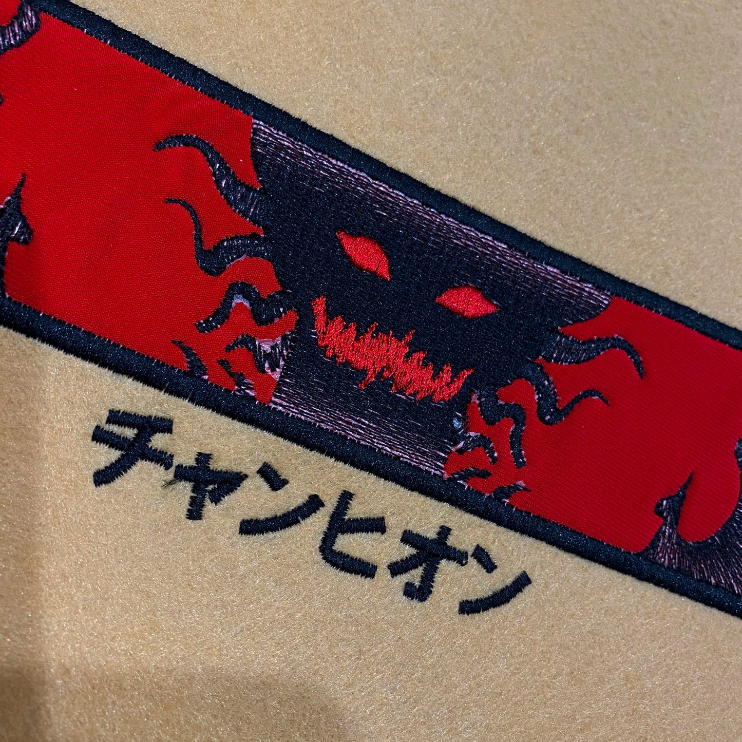 LIMITED Black Clover Demon Asta EMBROIDERED ANIME HOODIE