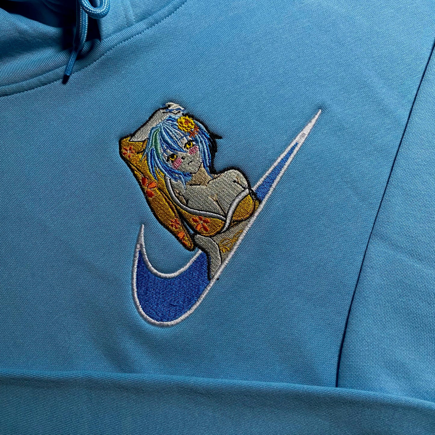 LIMITED Xenovia DxD Gyat EMBROIDERED ANIME HOODIE