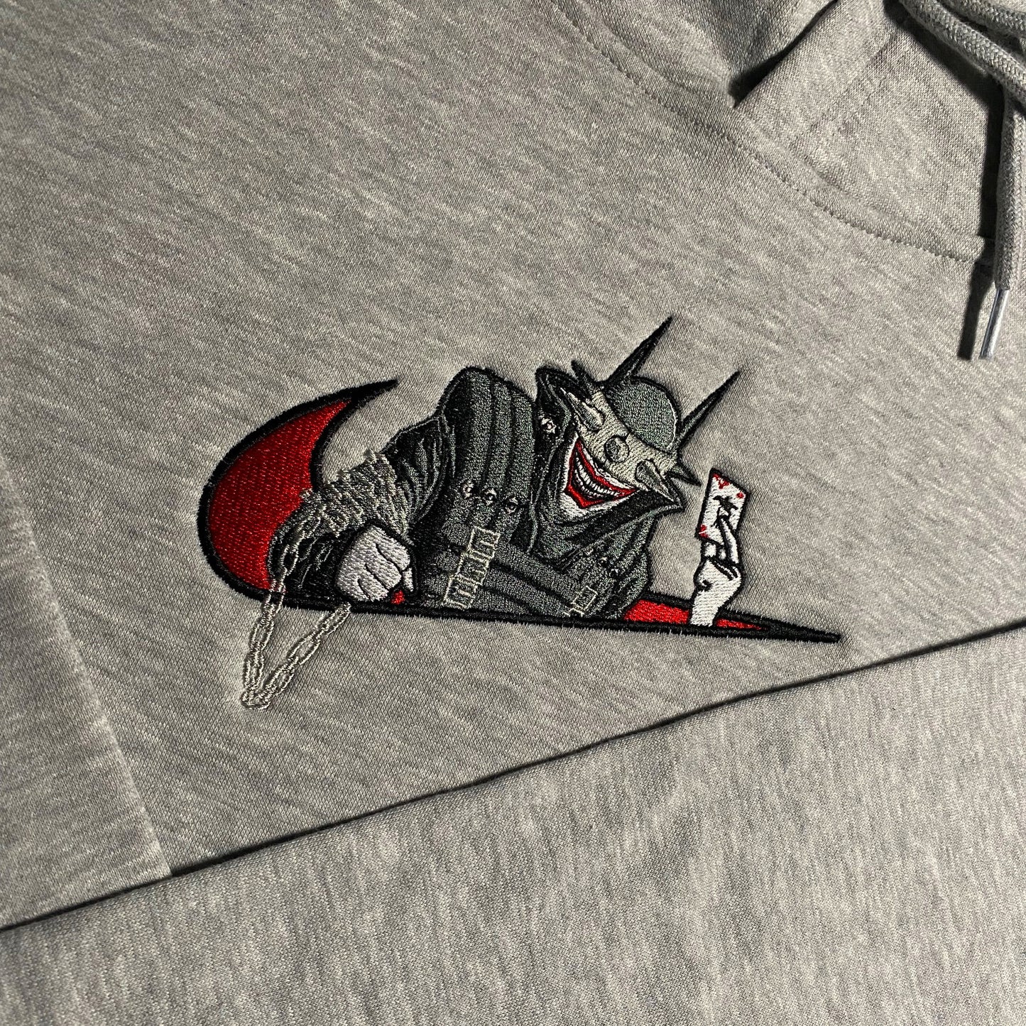 LIMITED Batman Who Laughs EMBROIDERED ANIME HOODIE