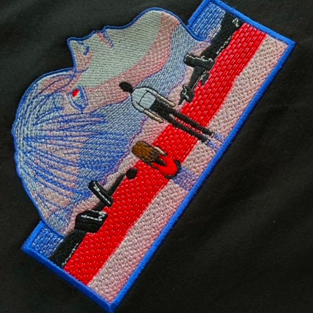 Custom Evangelion A God is Dead Embroidered Crewneck OR Hoodie Sweatshirt