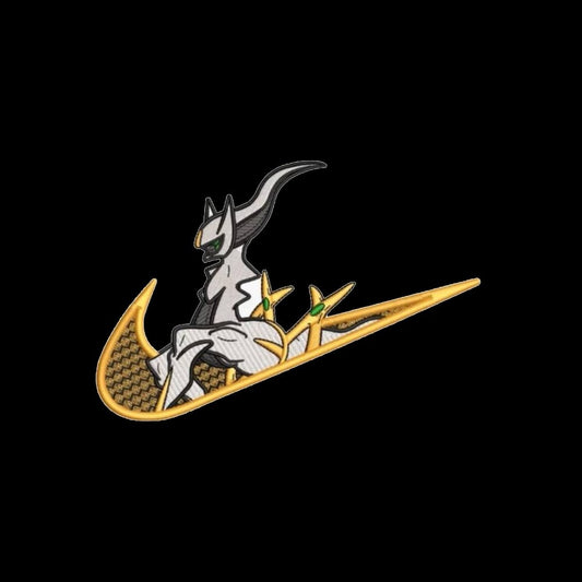 No Re-Stock: Custom Pokémon Arceus Embroidered Crewneck OR Hoodie Sweatshirt