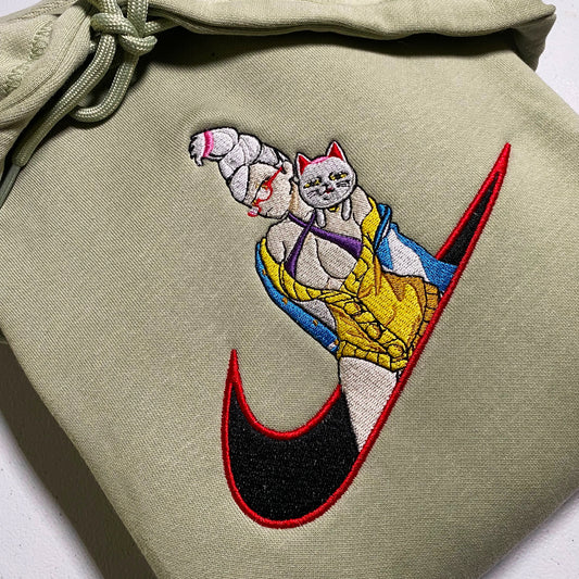 No Re-Stock: Custom Dandadan Granny Seiko Embroidered Crewneck OR Hoodie Sweatshirt