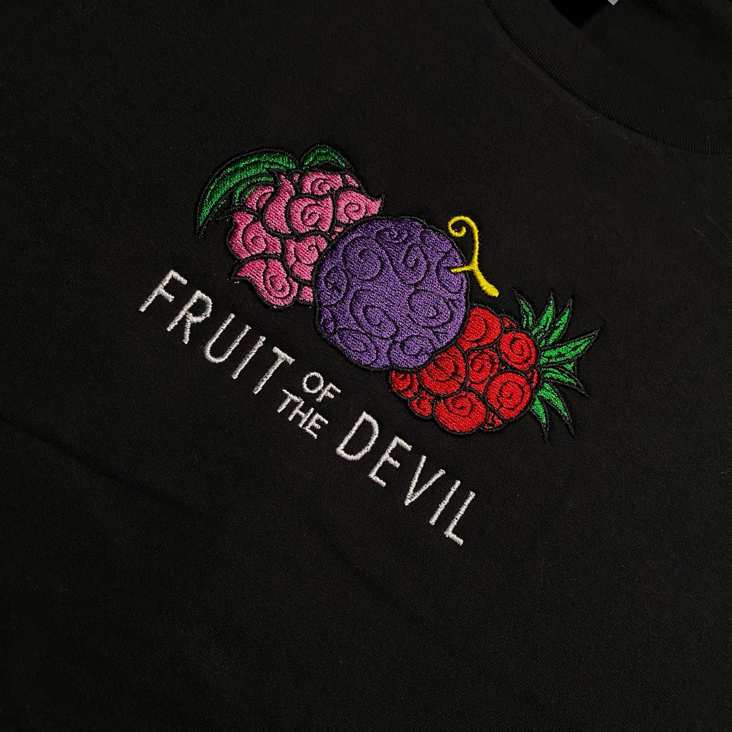 LIMITED Fruit of the Devil Embroidered T-Shirt
