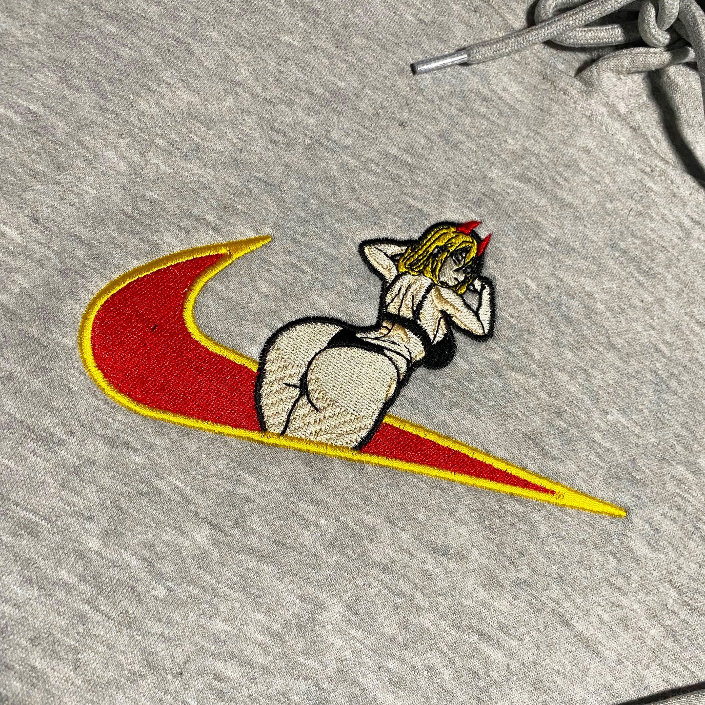 No Re-Stock: Custom Chainsaw Man Power Embroidered T-Shirt