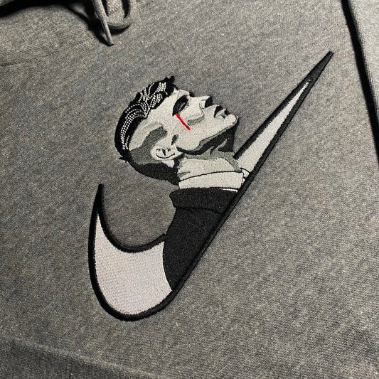 Custom Peaky Blinders X Thomas Shelby Sigma Embroidered Crewneck OR Hoodie Sweatshirt