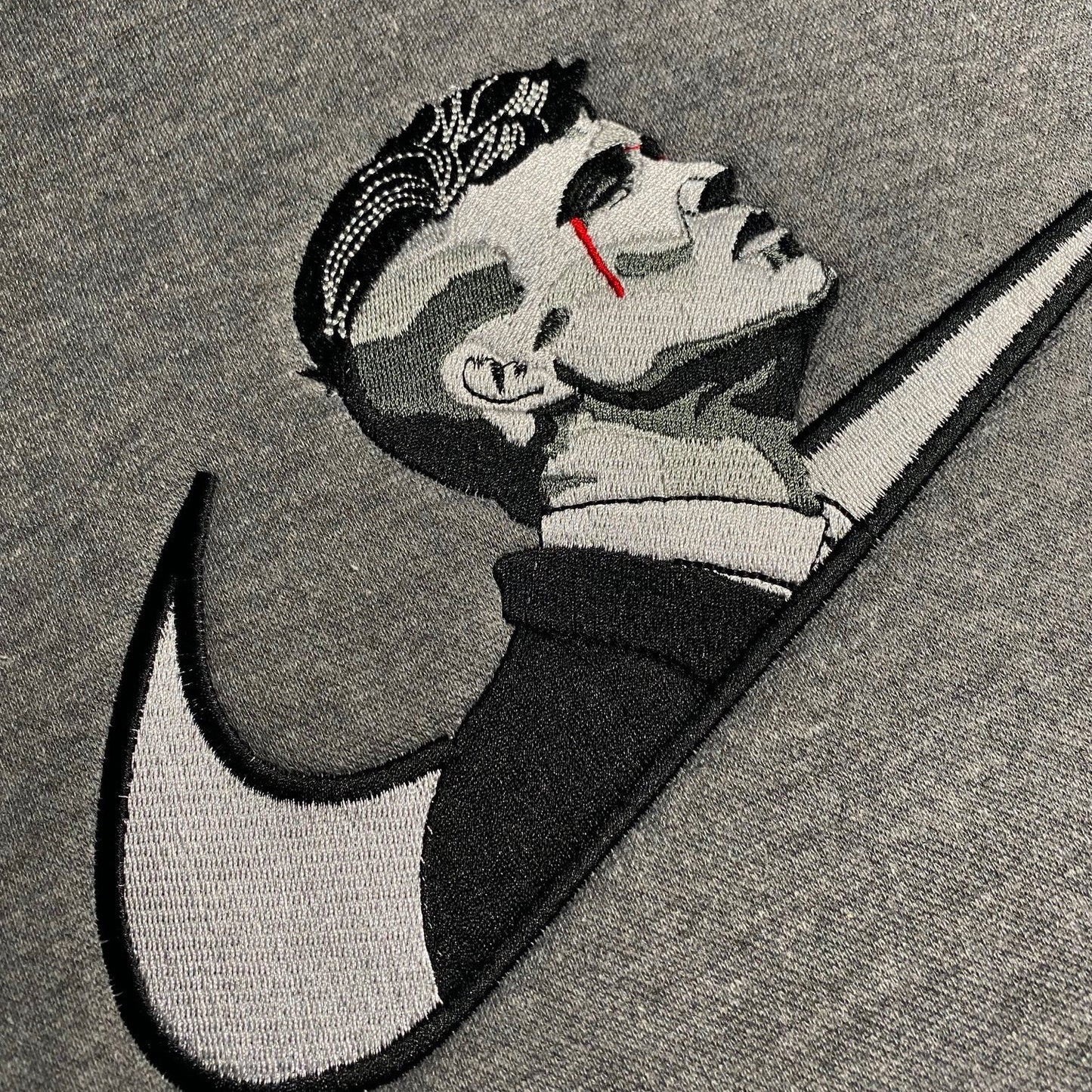 Custom Peaky Blinders X Thomas Shelby Sigma Embroidered Crewneck OR Hoodie Sweatshirt