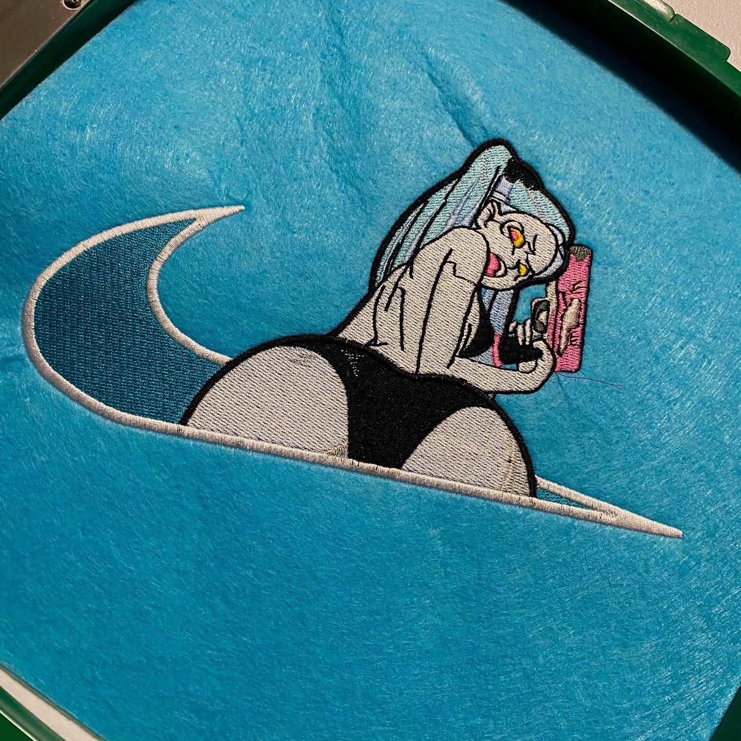 LIMITED Cyberpunk Rebecca Gyat EMBROIDERED GYM HOODIE