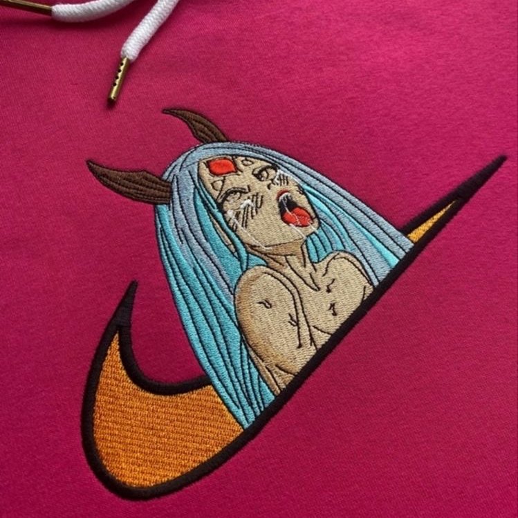 Custom Kaguya Gyatt Embroidered Crewneck OR Hoodie Sweatshirt