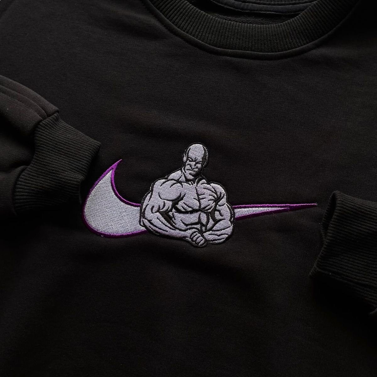 Custom Ronnie Coleman Gym Bro Embroidered Crewneck OR Hoodie Sweatshirt