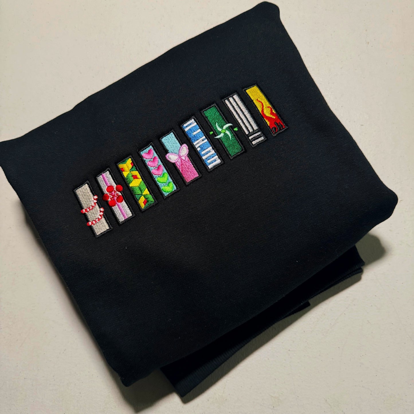 Custom Demon Slayer Corps Subtle Embroidered Crewneck OR Hoodie Sweatshirt