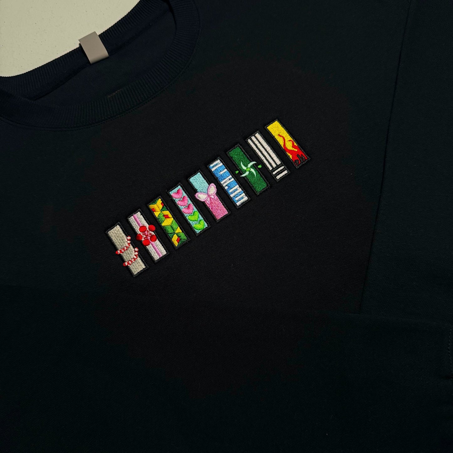 Custom Demon Slayer Corps Subtle Embroidered Crewneck OR Hoodie Sweatshirt