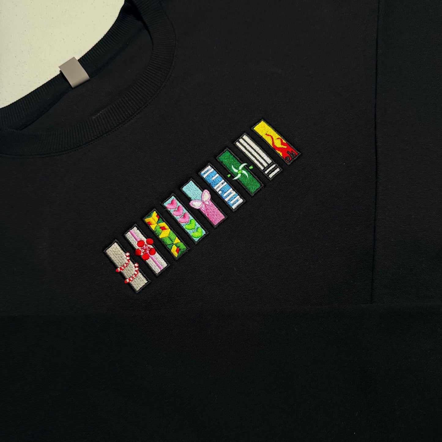 Custom Demon Slayer Corps Subtle Embroidered Crewneck OR Hoodie Sweatshirt