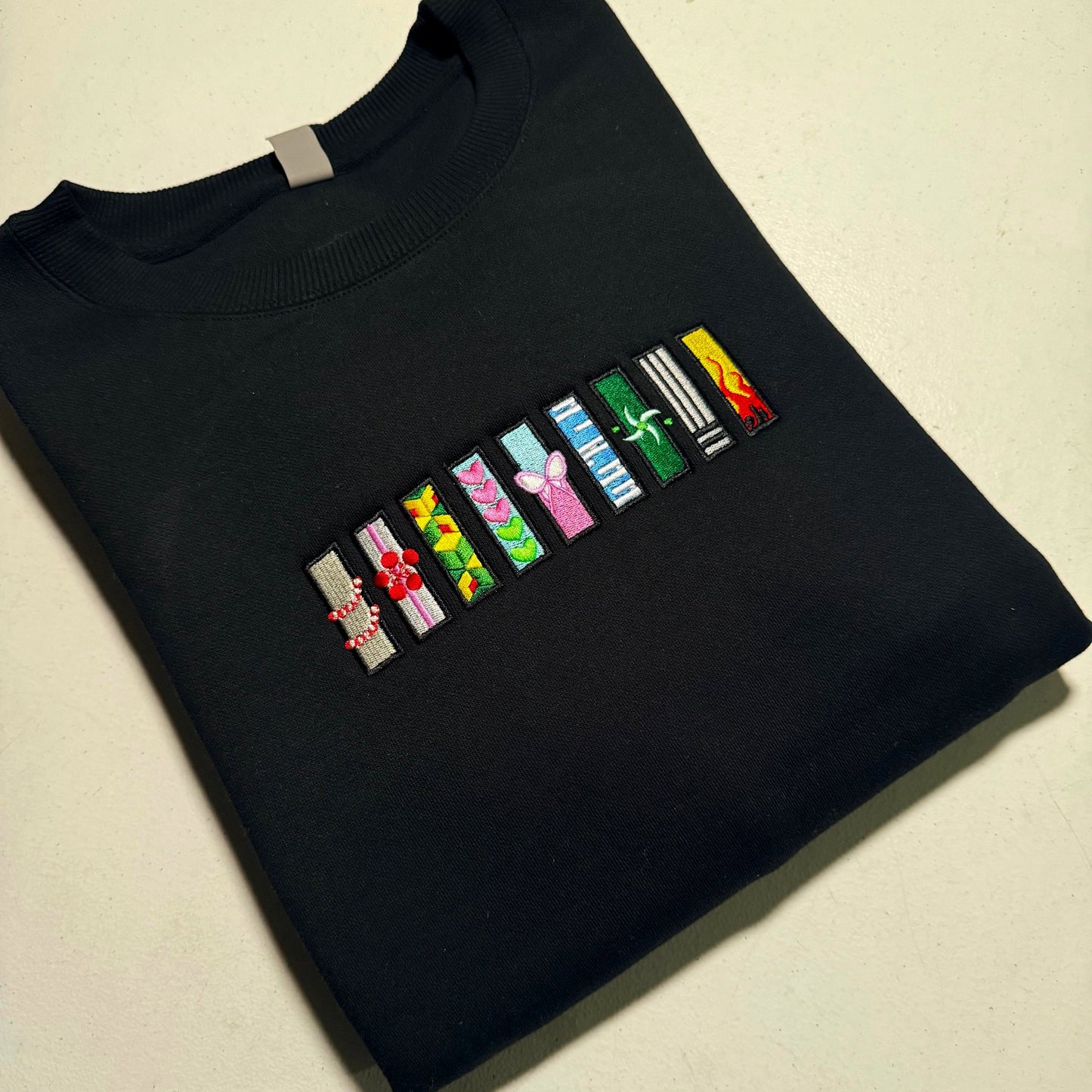 Custom Demon Slayer Corps Subtle Embroidered Crewneck OR Hoodie Sweatshirt