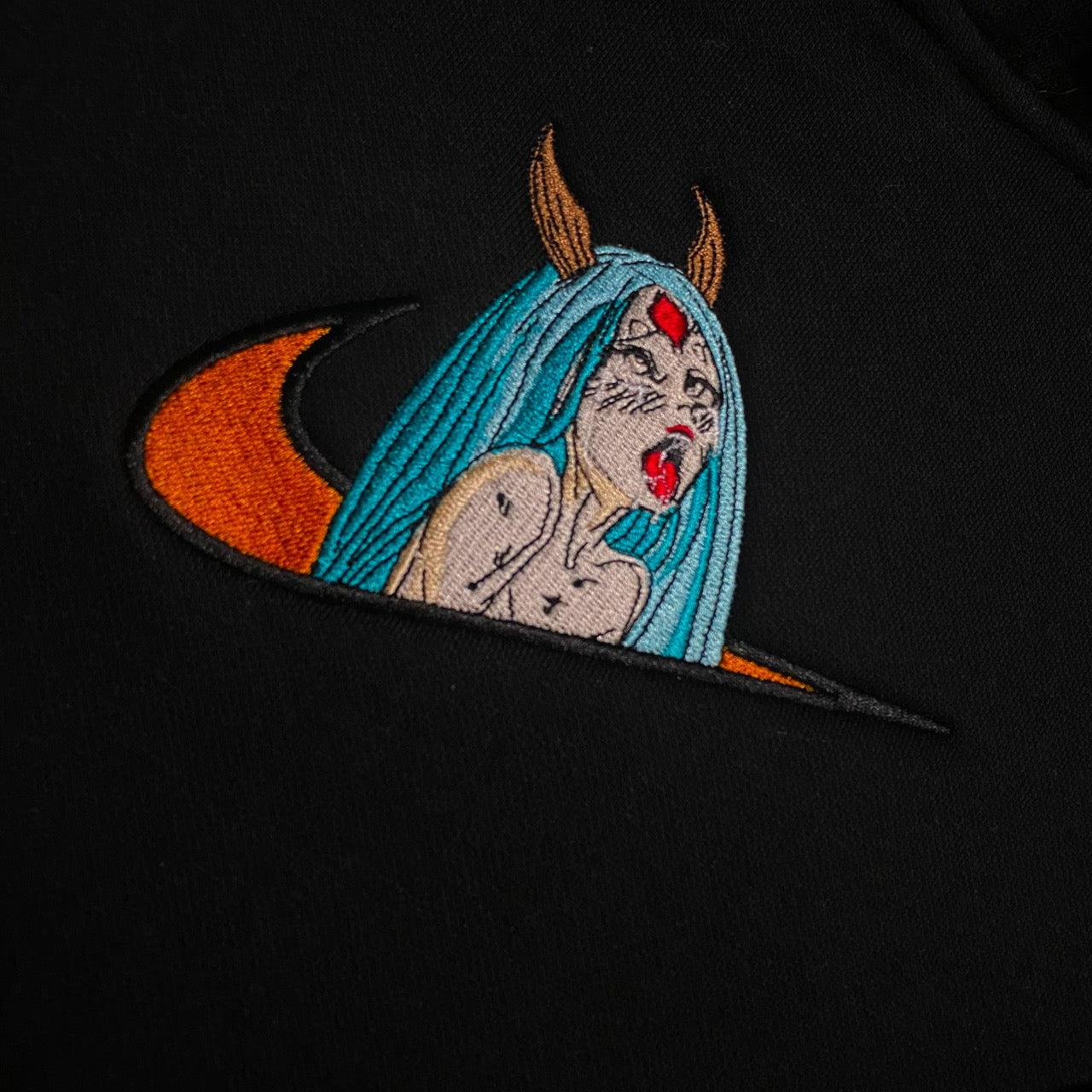 LIMITED Kaguya Gyatt EMBROIDERED GYM HOODIE