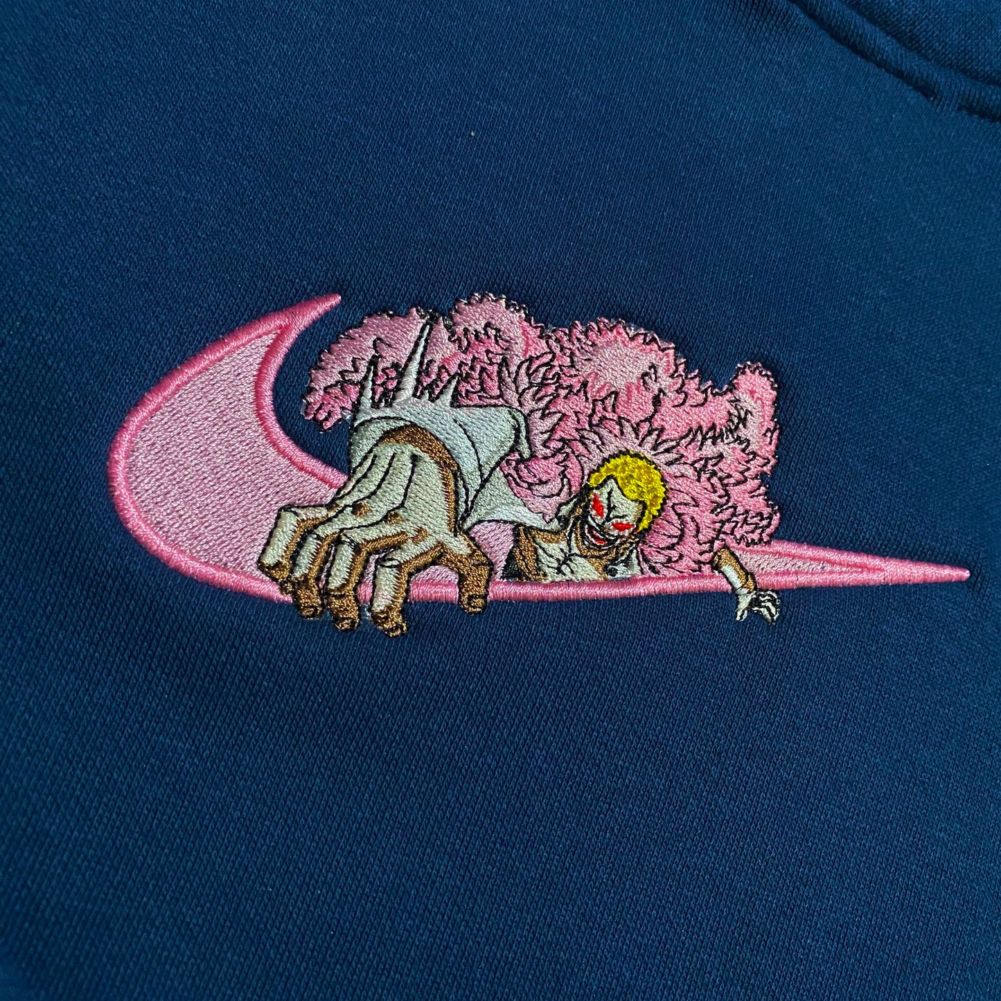LIMITED One Piece Do Flamingo EMBROIDERED HOODIE