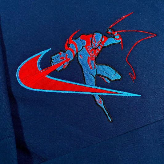 LIMITED Spiderman 2099 X Miguel O'Hara Embroidered Sweatshirt/Crewneck