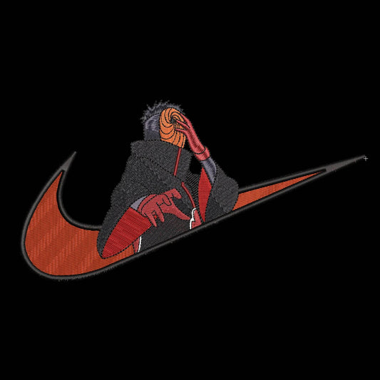 Custom Naruto Obito Embroidered Crewneck OR Hoodie Sweatshirt