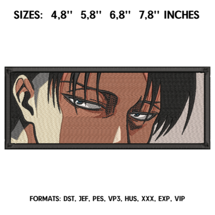 Anime Embroidery File