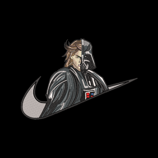 Custom Anakin Skywalker Vs Darth Vader Embroidered Crewneck OR Hoodie Sweatshirt