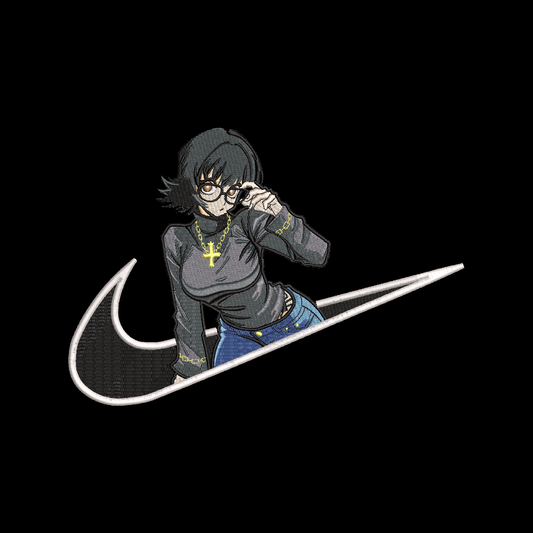 No Re-Stock: Custom Hunter X Hunter Shizuku Murasaki Embroidered Crewneck OR Hoodie Sweatshirt