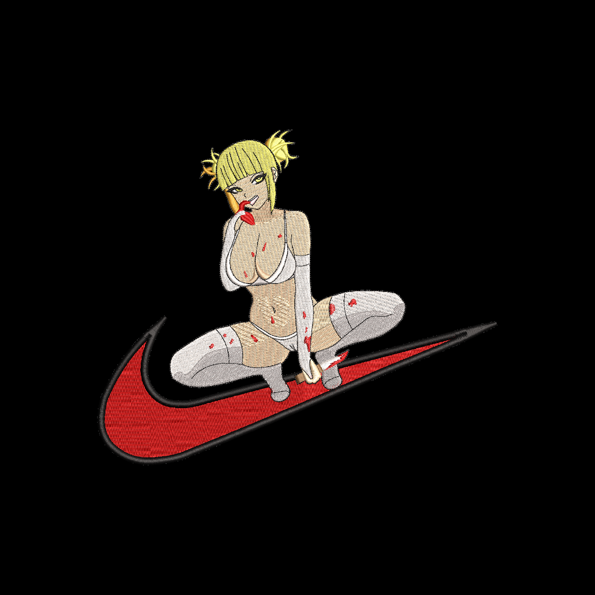 No Re-Stock: Custom MHA Toga Himiko Embroidered T-Shirt