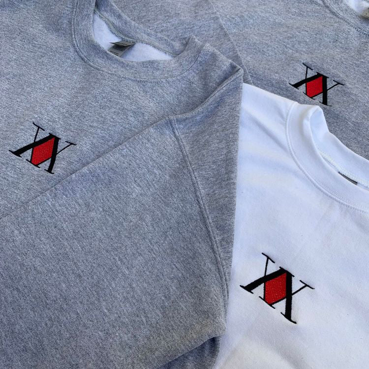 No Re-Stock: Custom Hunter X Hunter Embroidered T-Shirt