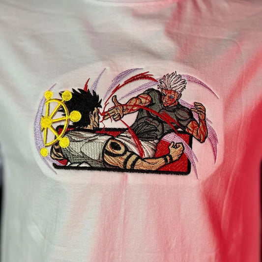 Limited JJK Gojo Vs Sukuna Embroidered Anime Hoodie Sweatshirt