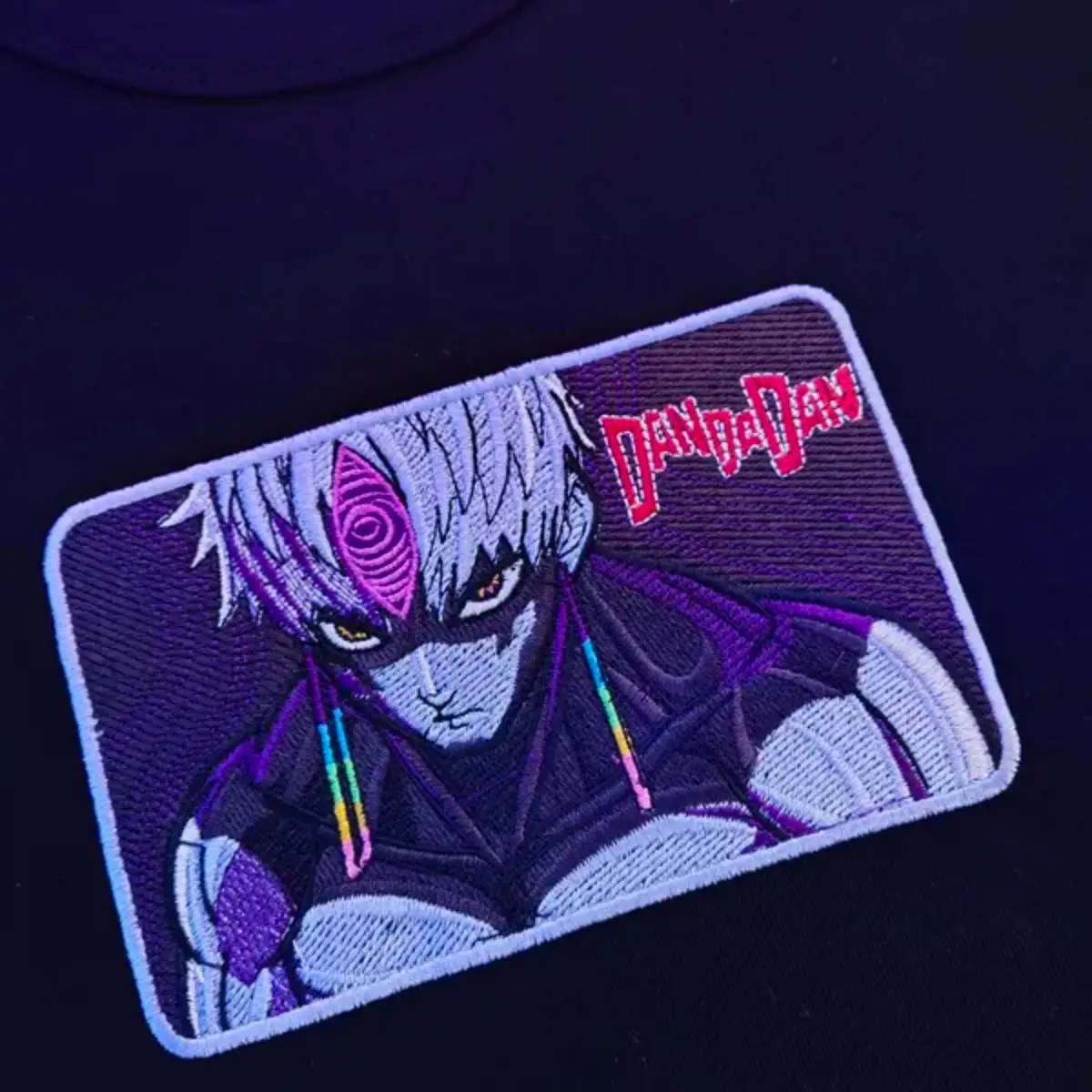 Limited DanDaDan Evil Eye Embroidered Anime Hoodie Sweatshirt