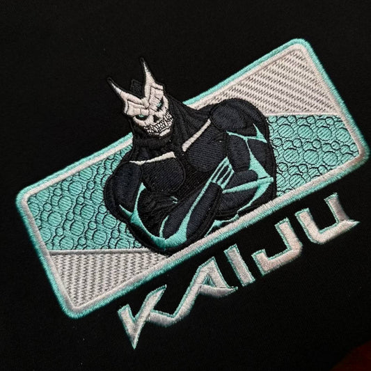 Limited Kaiju No. 8 Embroidered Anime Hoodie Sweatshirt